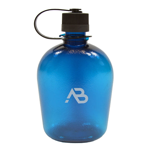 US Feldflasche GEN II Tritan 950ml blau-transparent