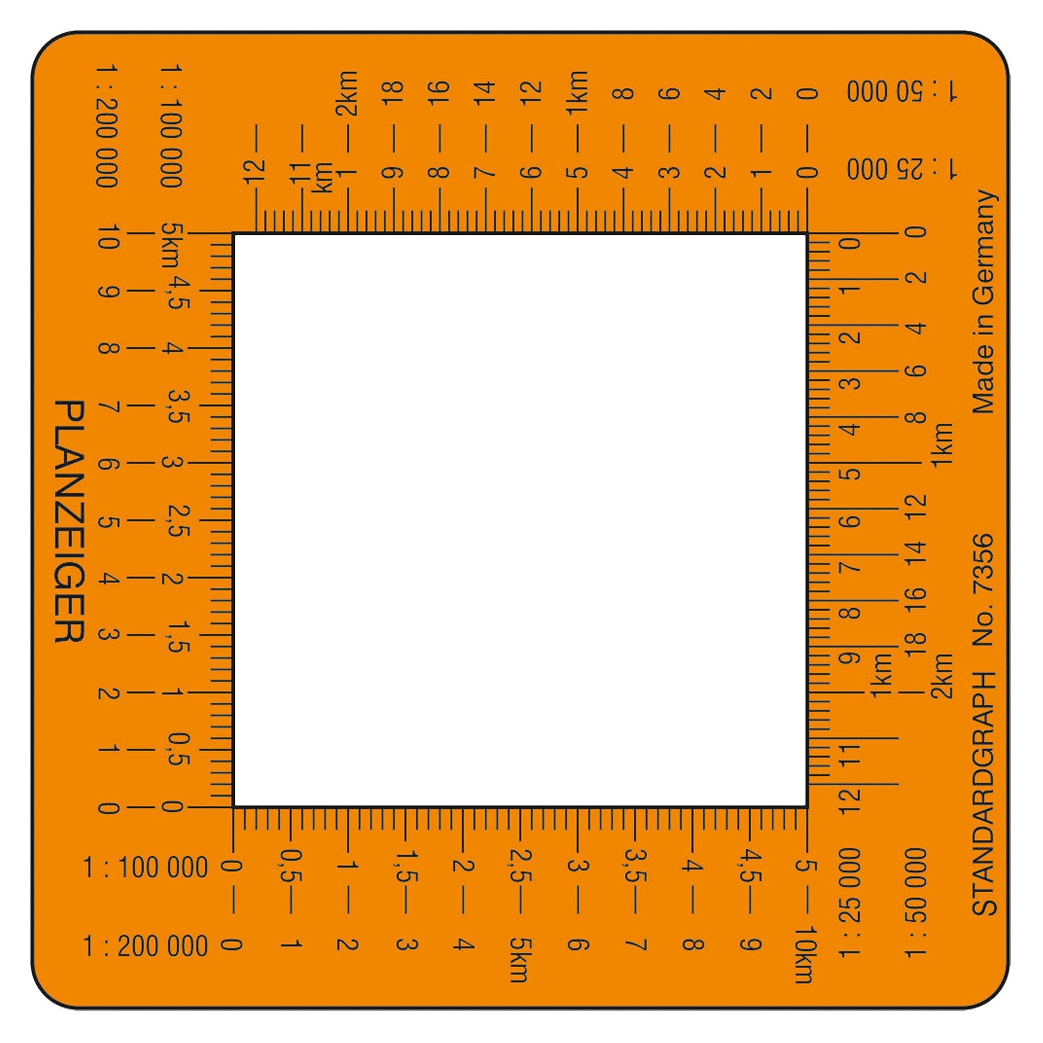 Standardgraph Planzeiger