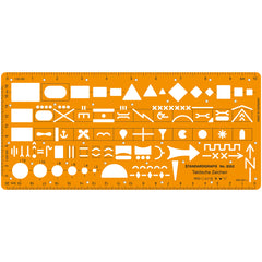 Standardgraph Schablone für Taktische Zeichen