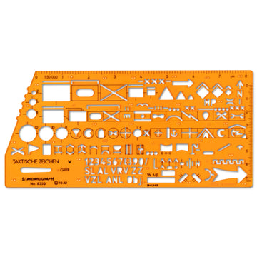 Standard graph template for tactical symbols