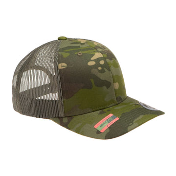 Tactical Retro Trucker Base Cap multicam tropic