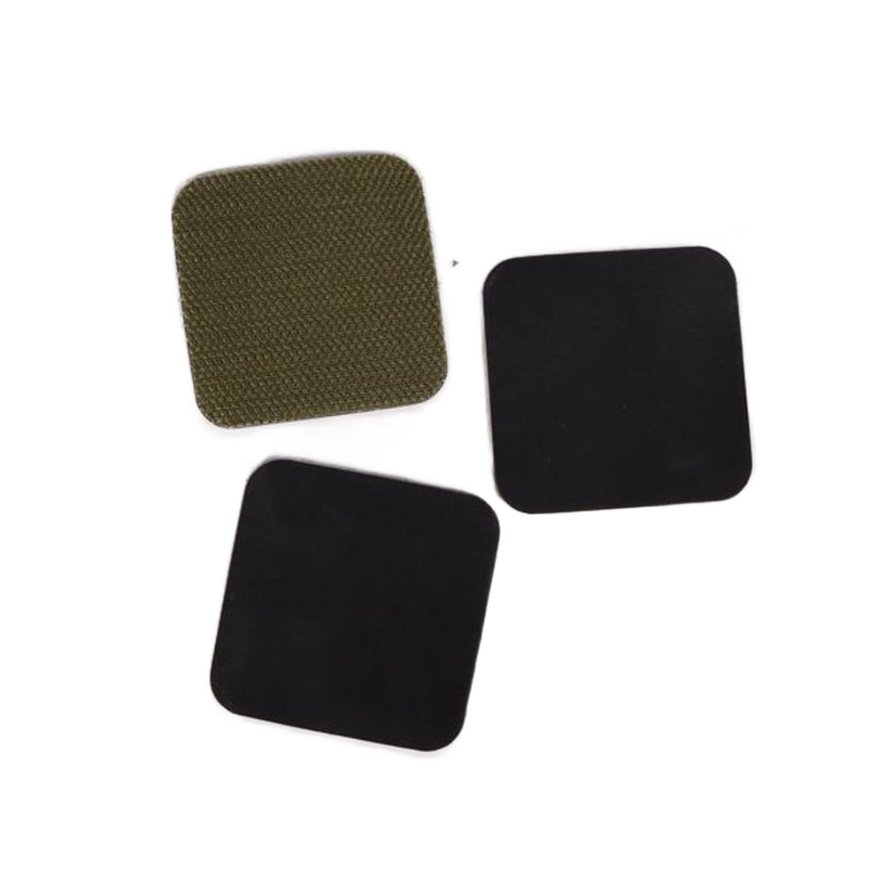 HCS IR Reflective Marker Patch with Velcro 5 x 5 cm matte black