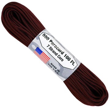 Atwood Rope Paracord 550 Type III rope 30m maroon