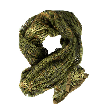 HCS Commando net scarf 180 x 90 cm German Army camouflage pattern