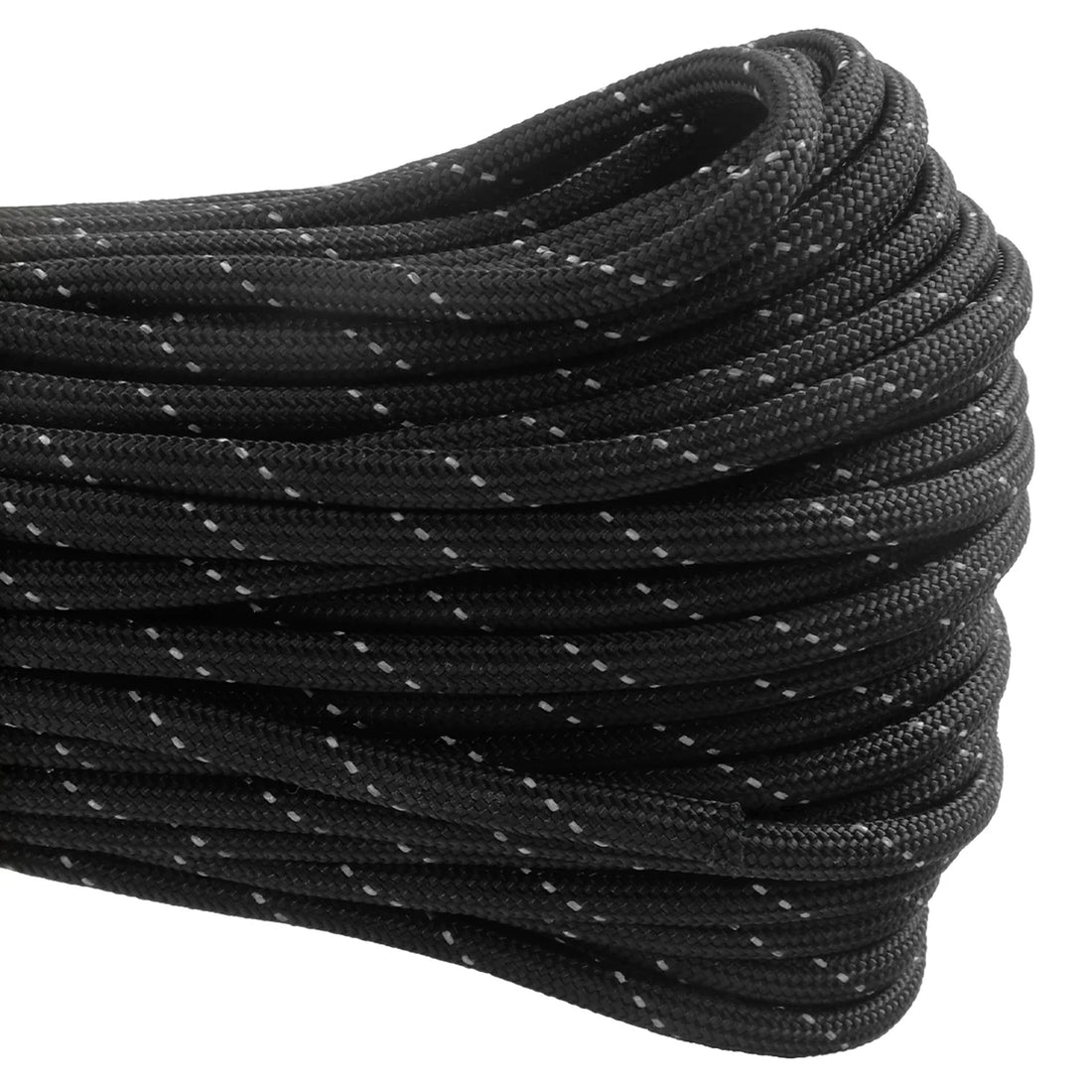Atwood Rope Paracord 550 Type III Rope Reflective 15m black