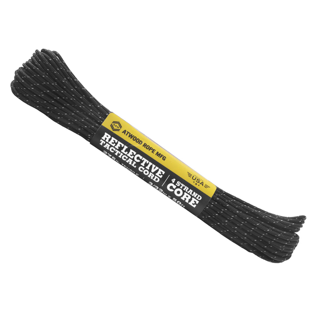 Atwood Rope 275 Tactical Paracord Rope Reflective 15m black
