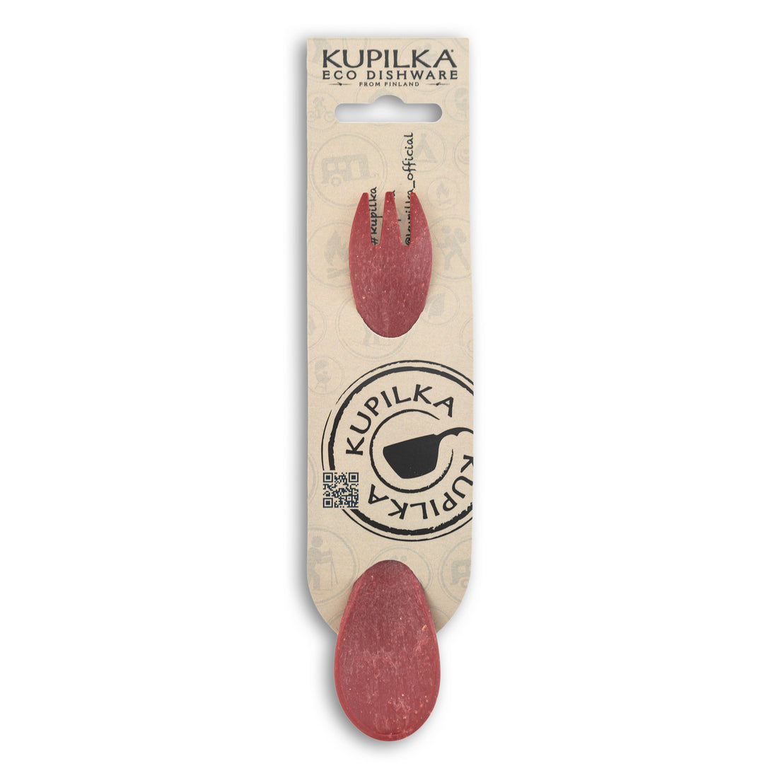 Kupilka Spork 165 Junior cranberry red