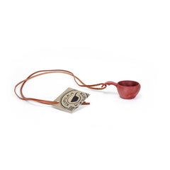 Kupilka 1 Mini Cup with leather cord cranberry red
