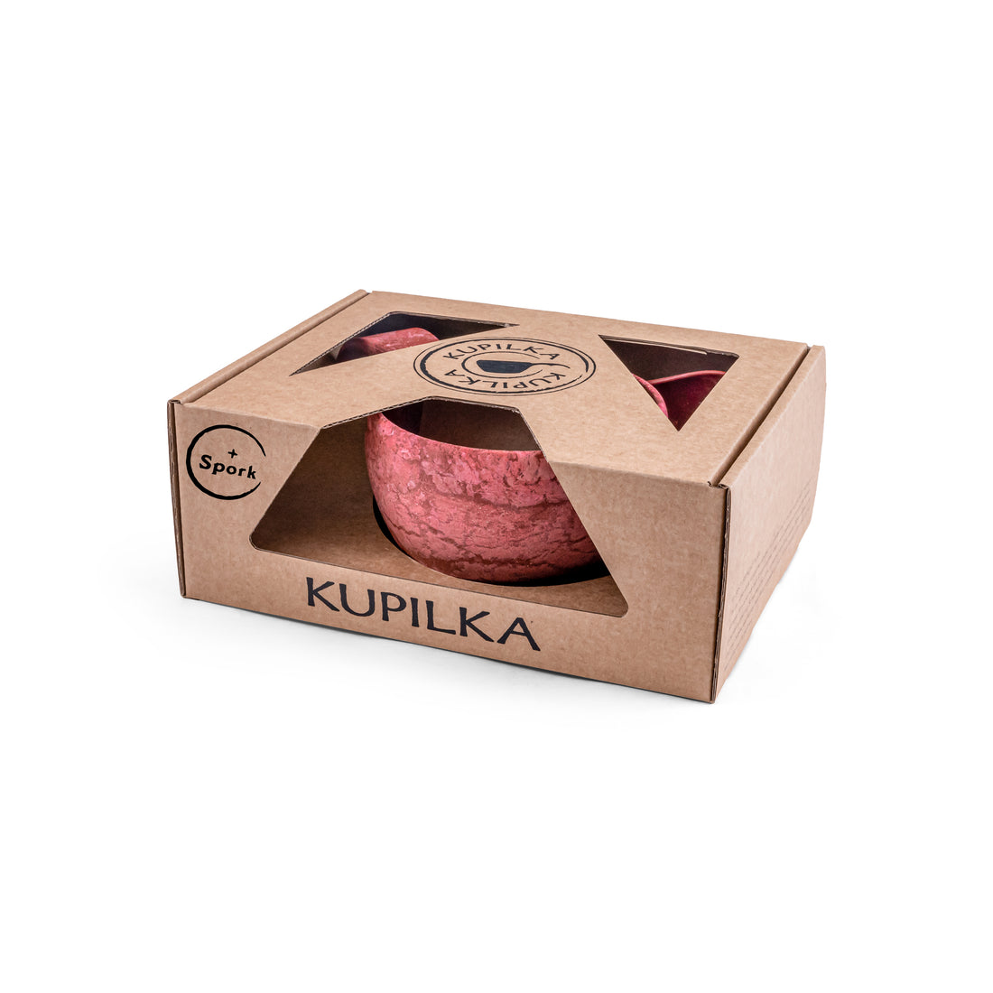 Kupilka 37 + Spork 205 Set cranberry red