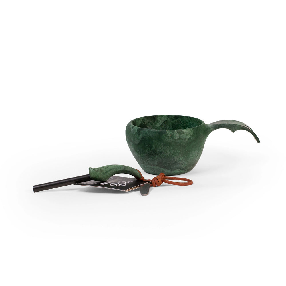 Kupilka 21 + Firesteel 8 Set conifer green