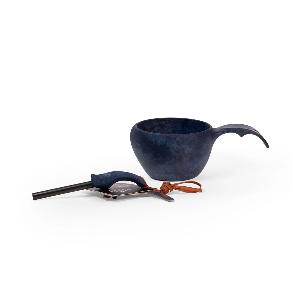 Kupilka 21 + Firesteel 8 Set blueberry blue