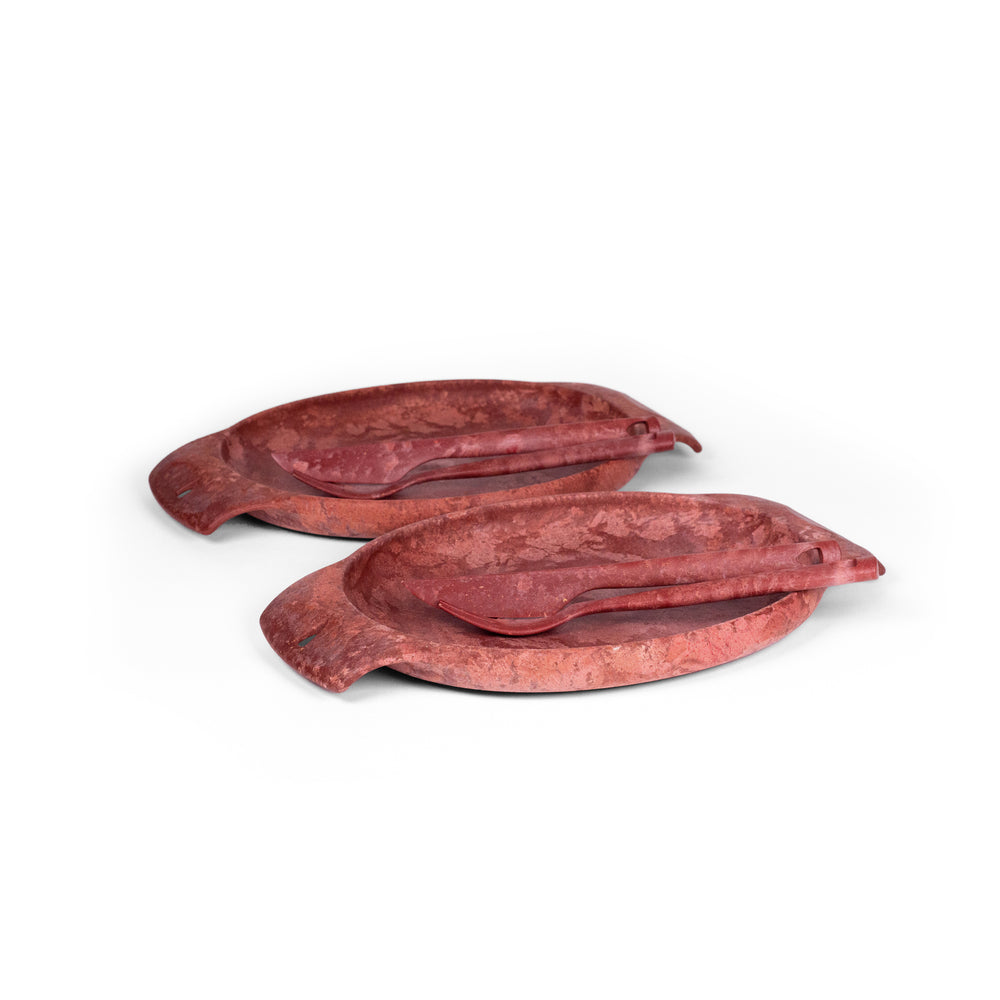 Kupilka FILL THAT BELLY Set cranberry red