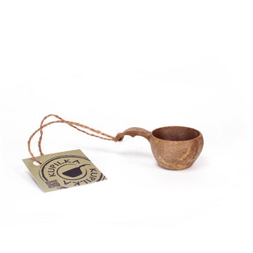 Kupilka 1 Mini Cup mit Jutekordel original brown