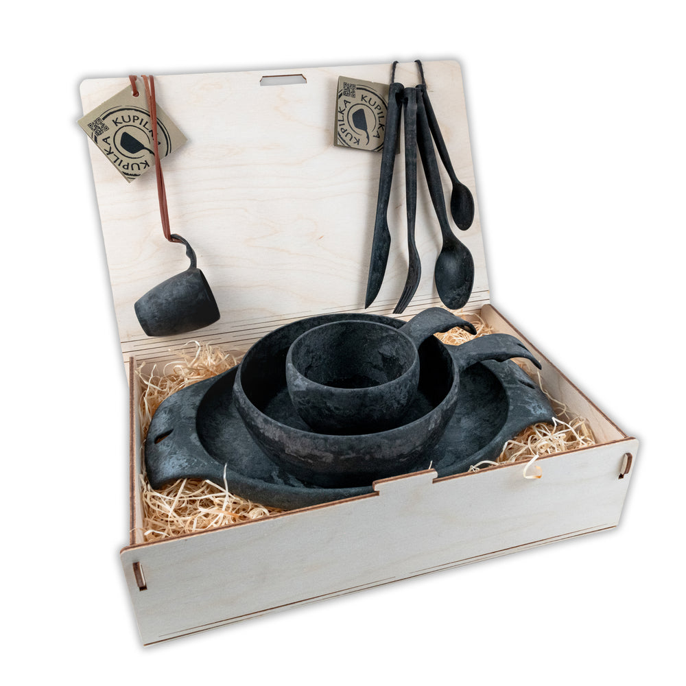 Kupilka Premium Gift Set kelo black