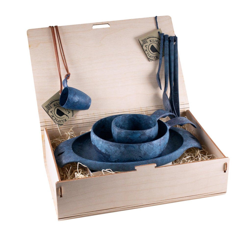 Kupilka Premium Gift Set blueberry blue