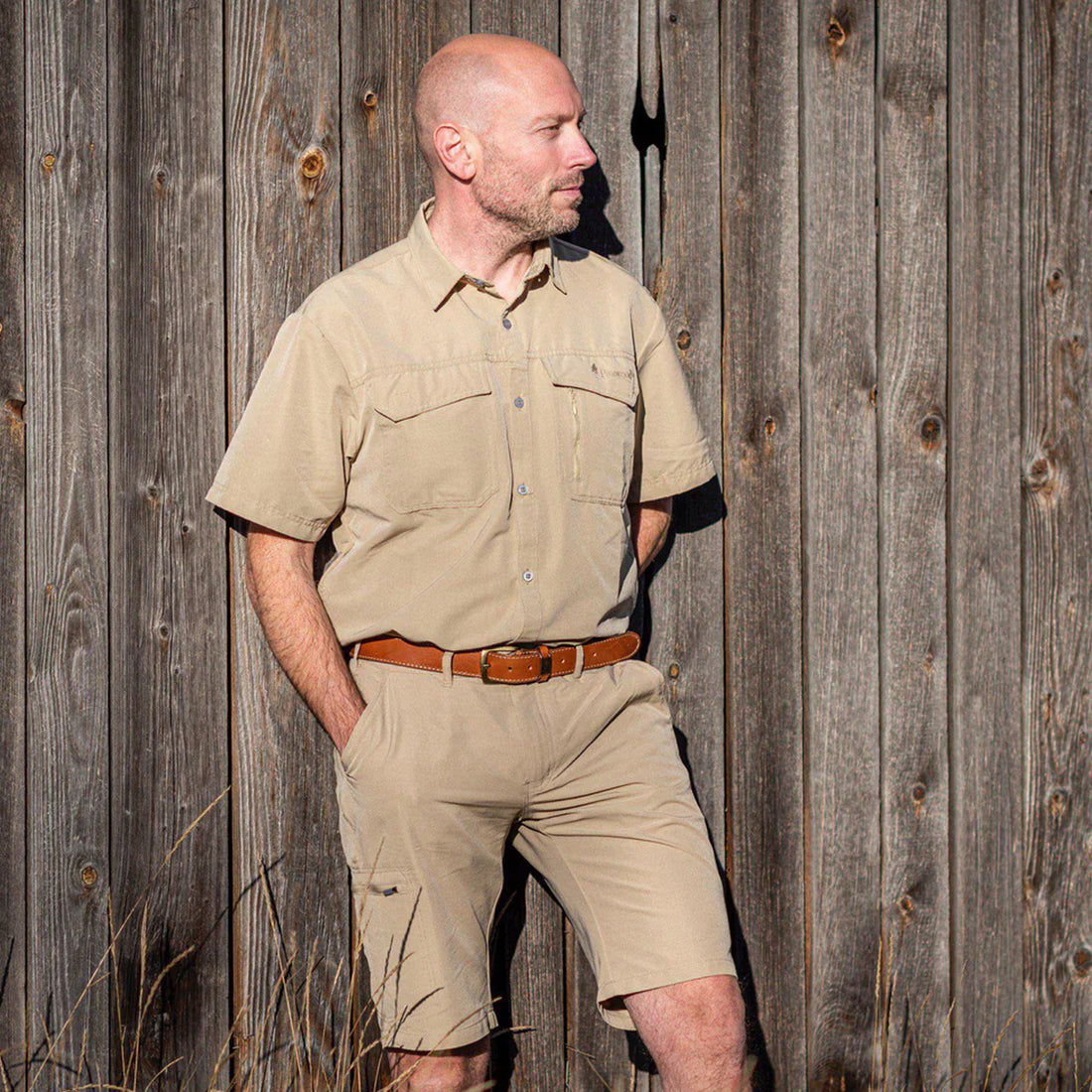 Pinewood Prestwick Ledergürtel 35mm braun