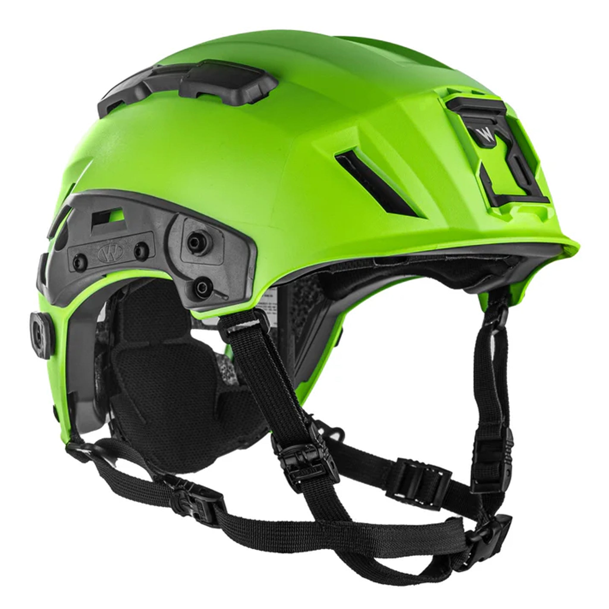 Team Wendy EXFIL SAR Tactical Helmet mit Rail High-Viz Green