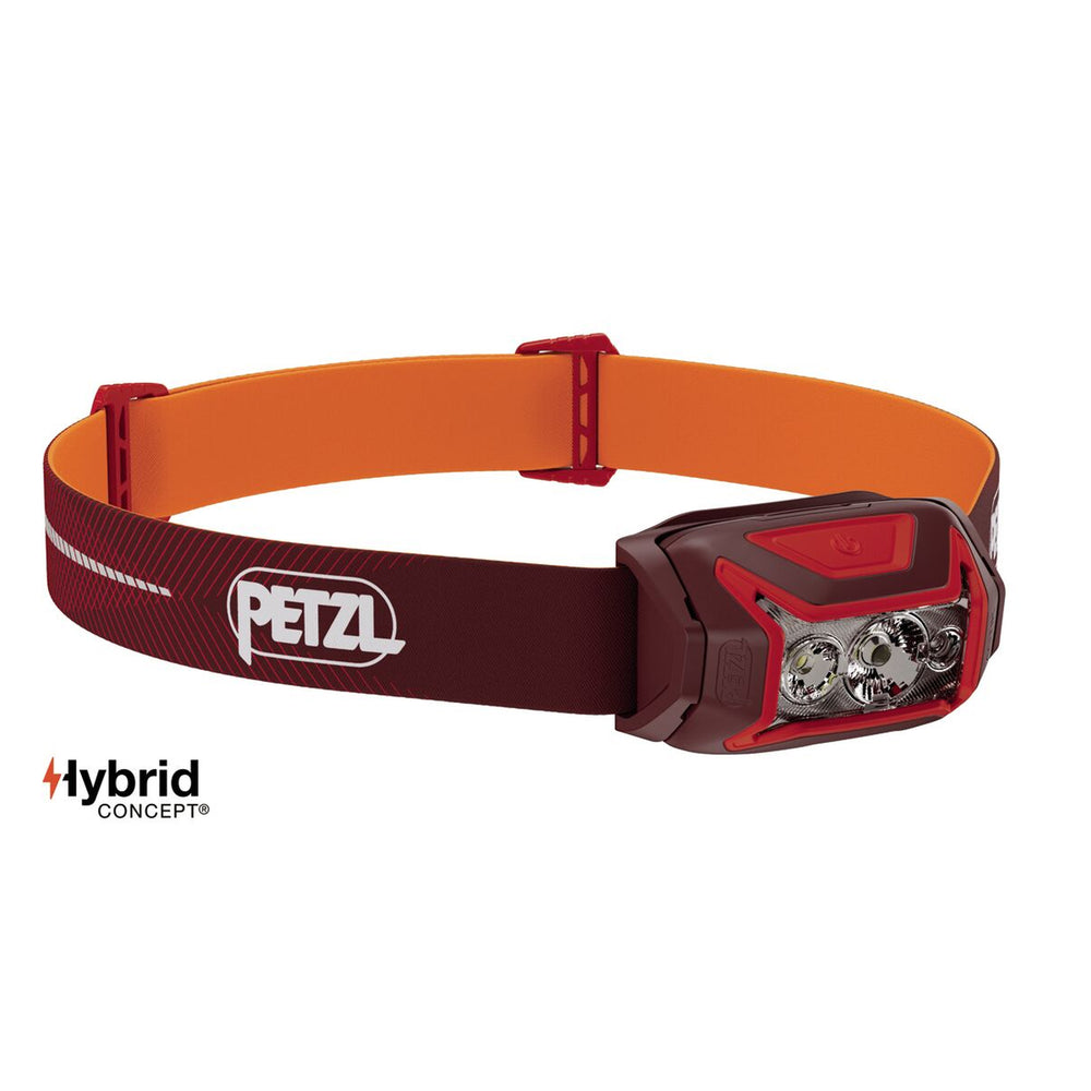 Petzl ACTIK CORE Headlamp 625 Lumen red