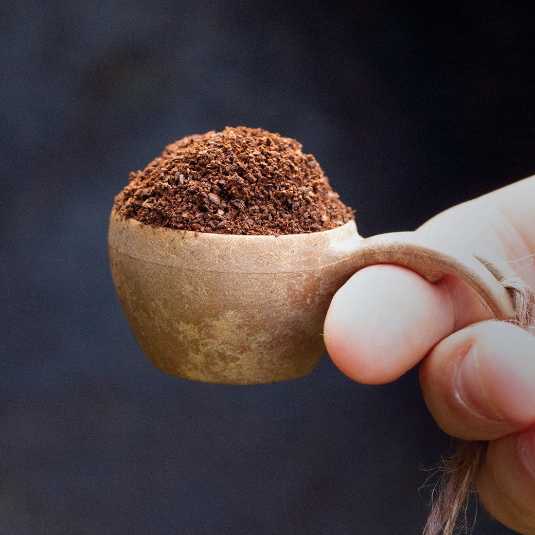 Kupilka 1 Mini Cup mit Jutekordel original brown