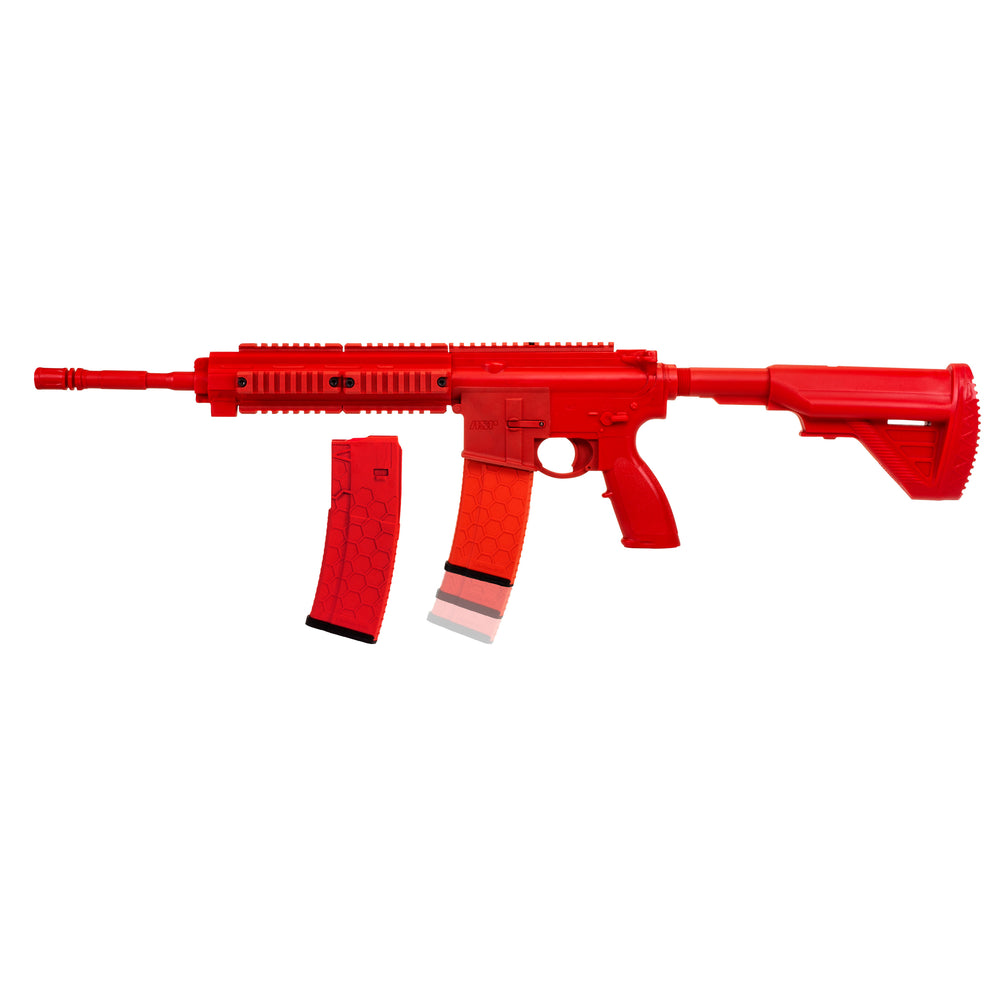 ASP Red Gun Trainingsgerät H&K M416 w/ 2 Drop-Out Magazines