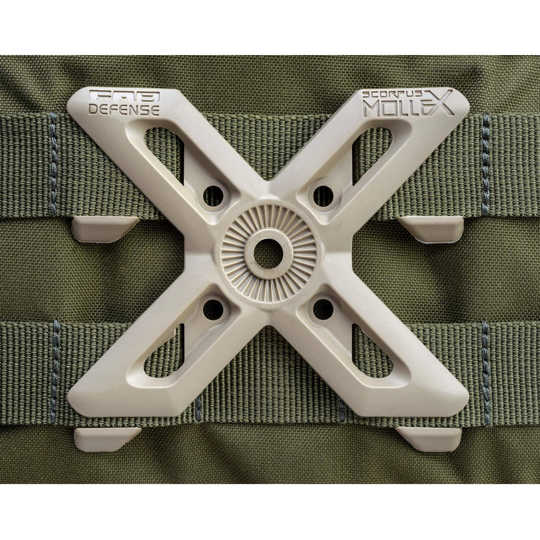 FAB Defense Scorpus MolleX Adapter black