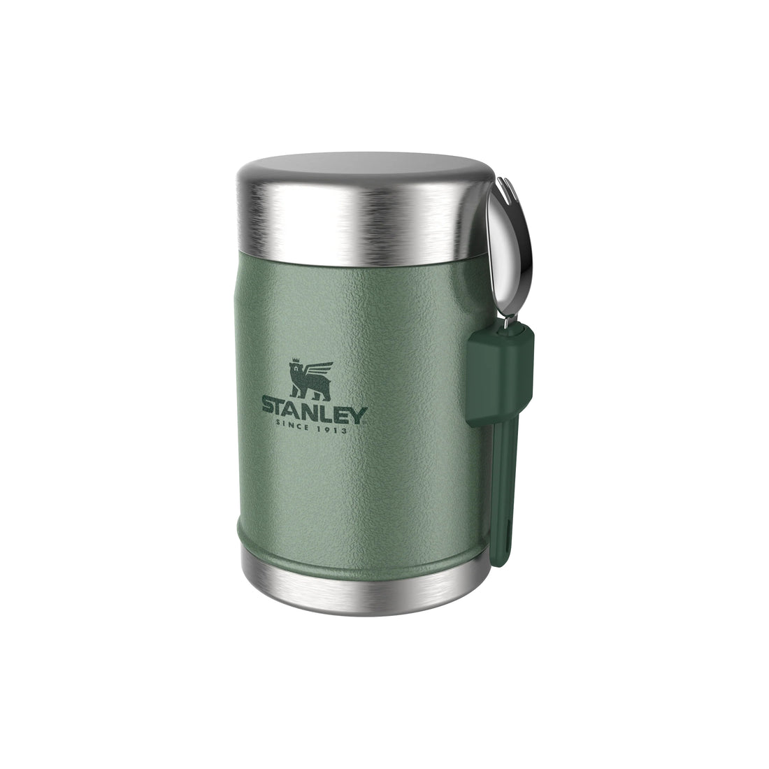 Stanley Classic Food Jar + Spork 0,4L hammertone green