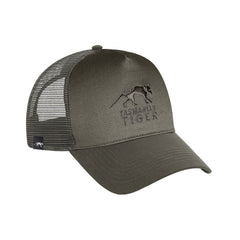 Tasmanian Tiger TT Logo Trucker Base Cap stone grey olive