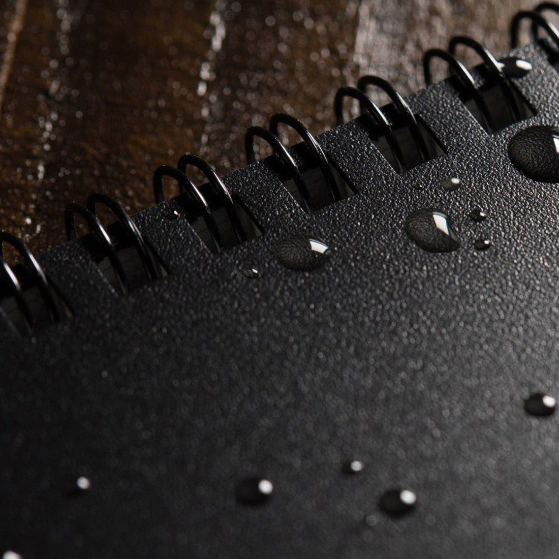 Rite in the Rain Top Spiral Notebook 4" x 6" schwarz