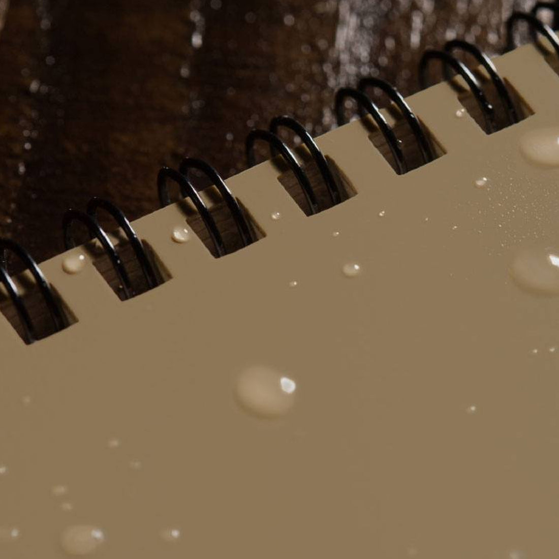 Rite in the Rain Tactical Top Spiral Notebook 8" x 5" tan
