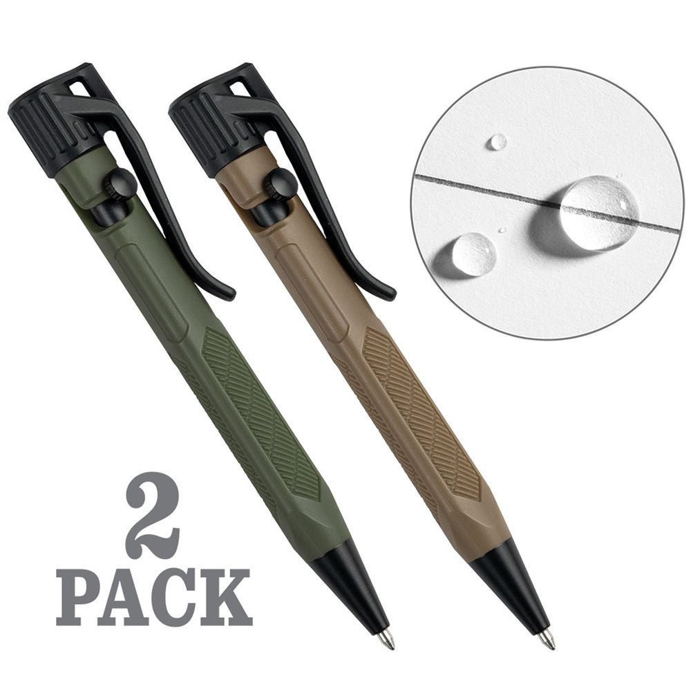 Rite in the Rain Mini Bolt Action Pen Kugelschreiber Tactical 2er-Pack