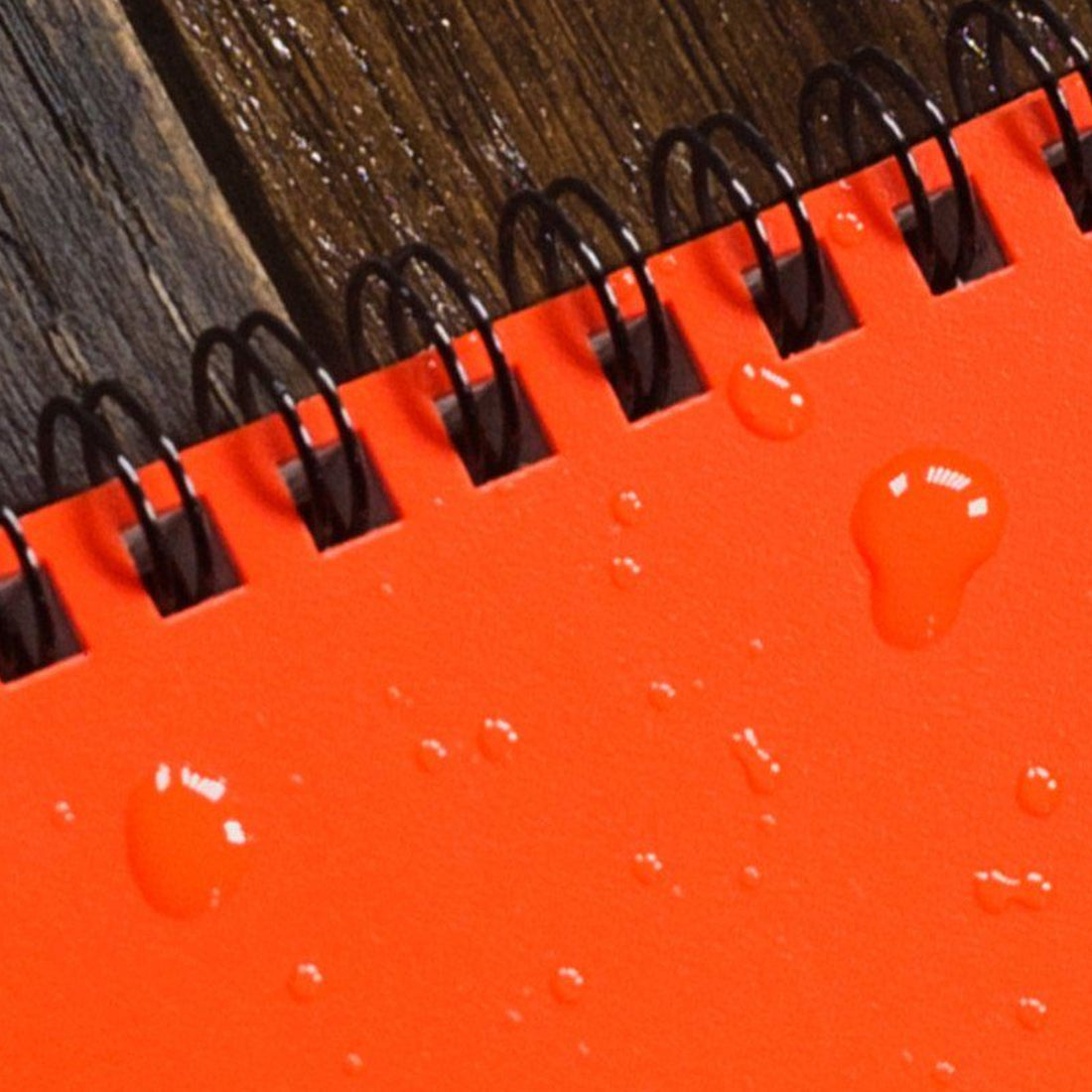 Rite in the Rain Top Spiral Notebook 3" x 5" orange