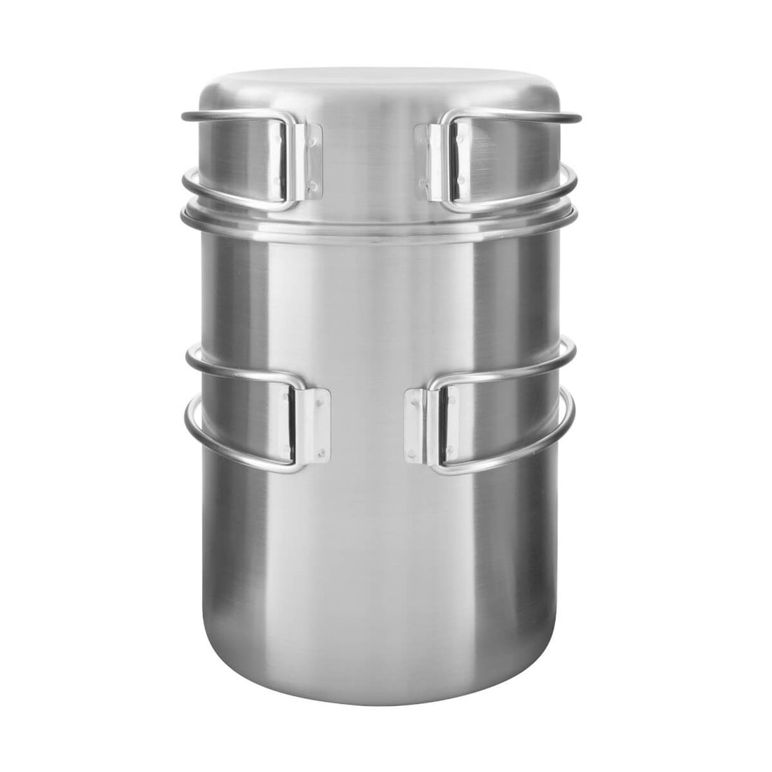 Tatonka Pot Set For Gas Cartridge 450 + Burner Edelstahl 1,5L