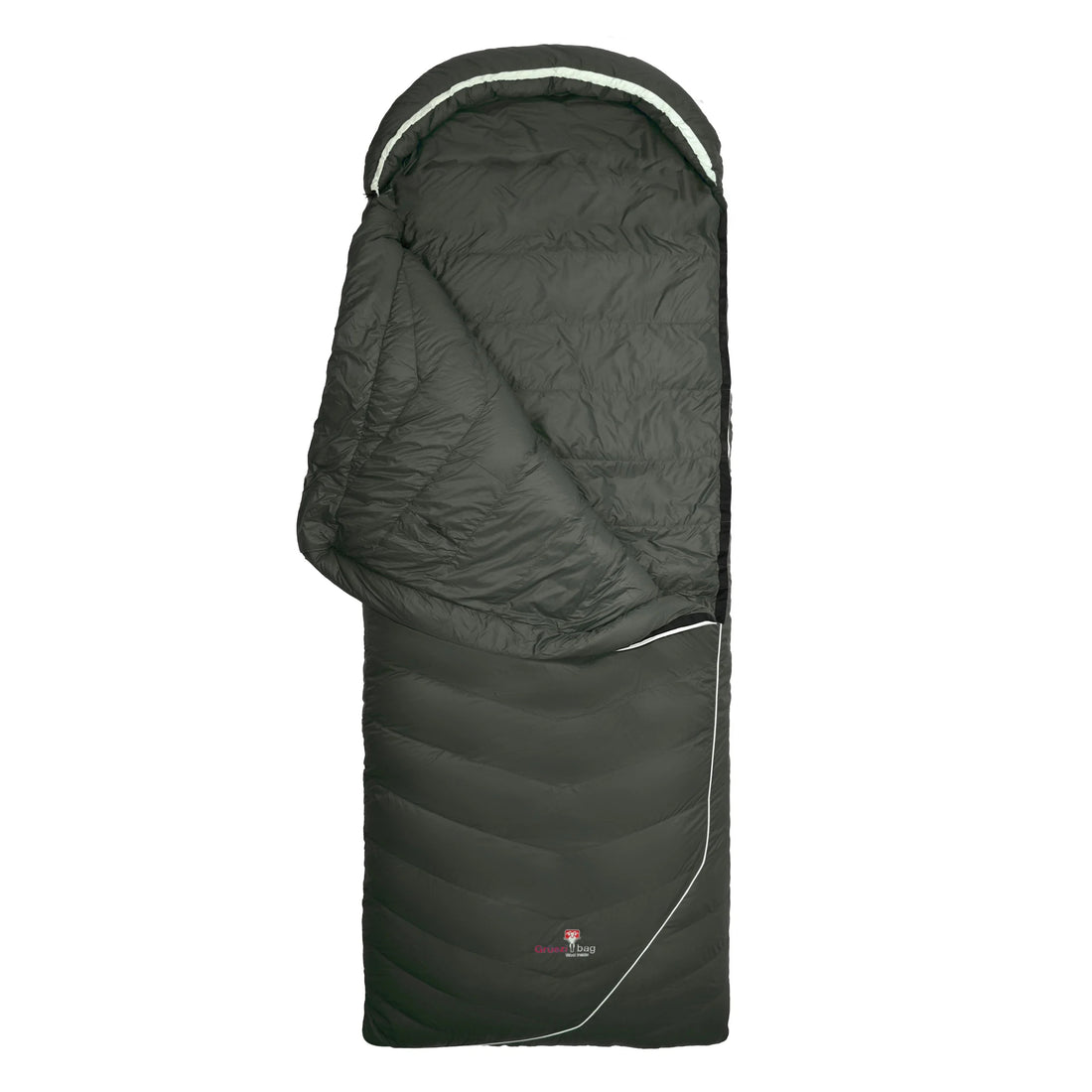 Grüezi Bag DownWool Summer Comfort 2.0 Deckenschlafsack deep forest