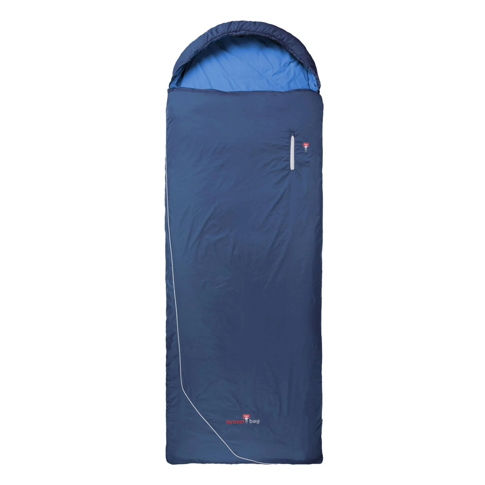 Grüezi Bag Wolle Camp Cotton Comfort Deckenschlafsack night blue