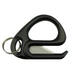 ESP safety cutting tool for disposable handcuffs, black