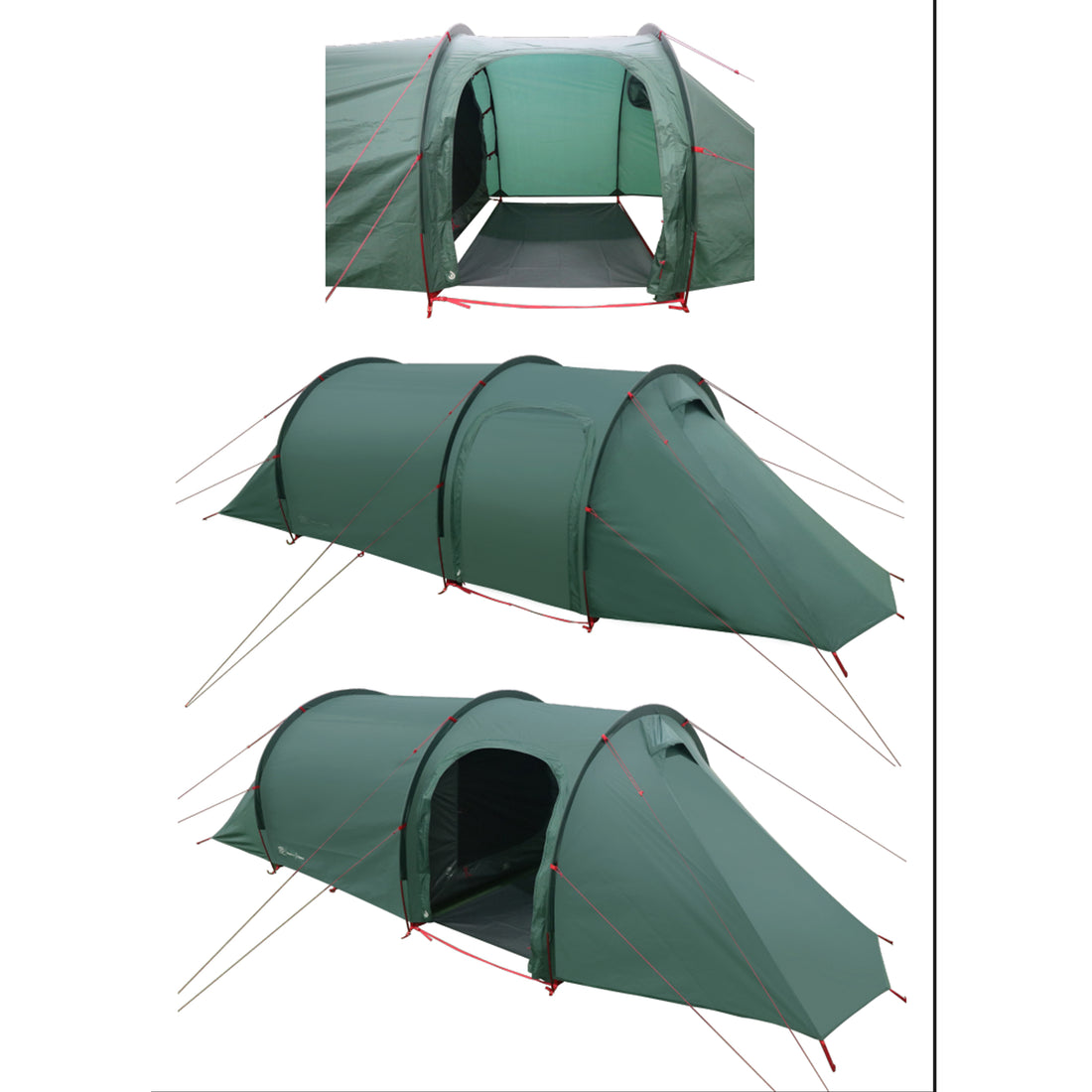 Highlander Respite Extended 2 Tunnelzelt pine green