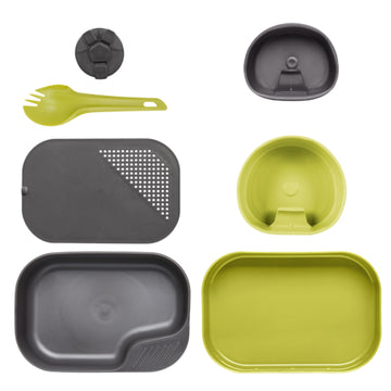 Wildo Camp-a-Box Complete 7-teilig lime/ dark grey