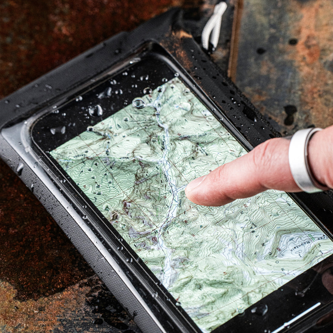 Rite in the Rain Monsoon Rough Water Tech Pouch black