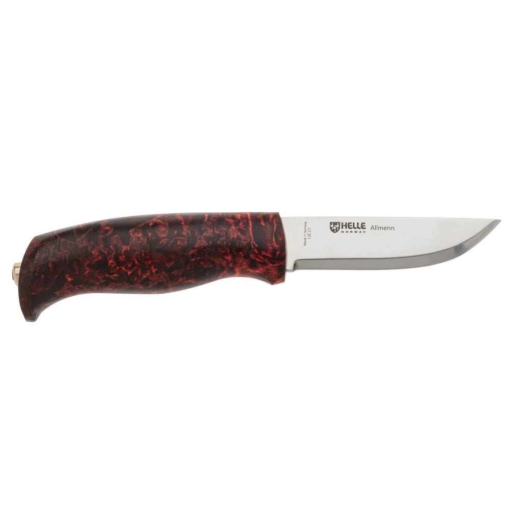 Helle Allmenn Outdoormesser 12C27 Maserbirke