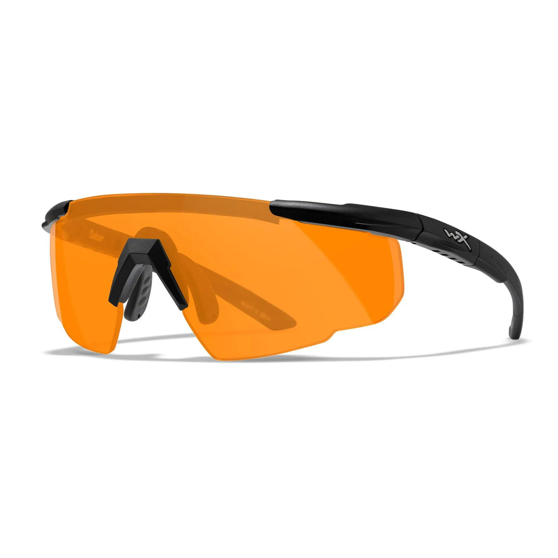 Wiley X SABER ADVANCED Schutzbrille black - grey/orange