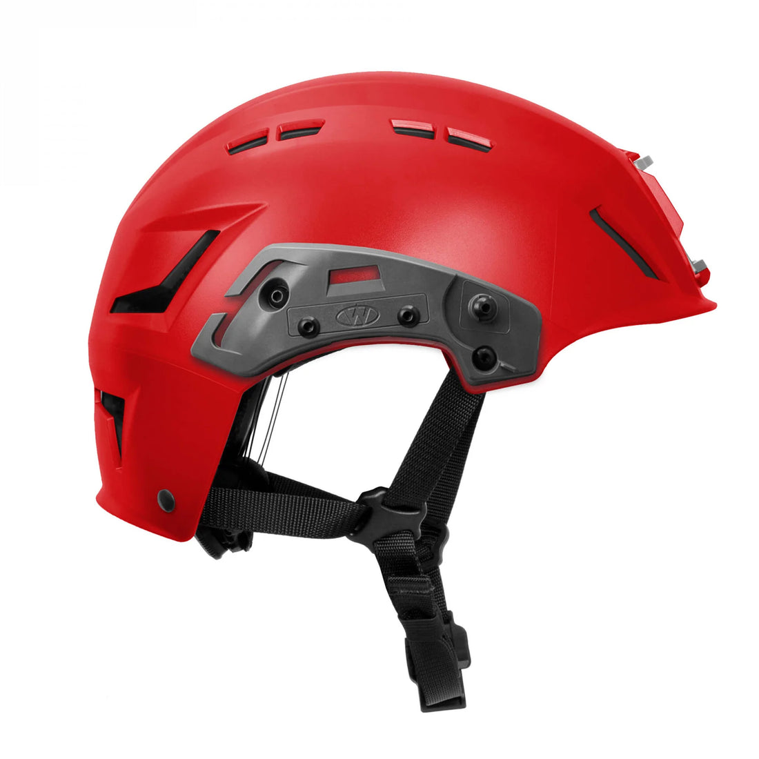 Team Wendy EXFIL SAR Backcountry Helmet with Rails red