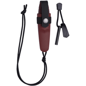 Morakniv Eldris Outdoormesser mit Feuerstarter Kit rot