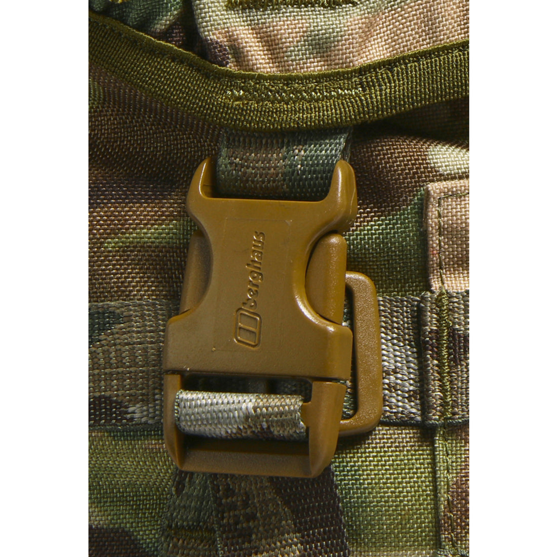 Berghaus Berg Buckle 25mm Steckschnalle (2 pcs) dark coyote