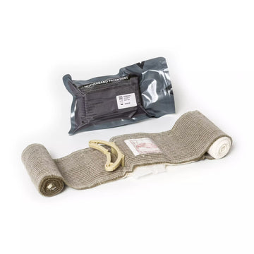 Israeli T3 Tactical Trauma Treatment Bandage 3,7 m grauoliv