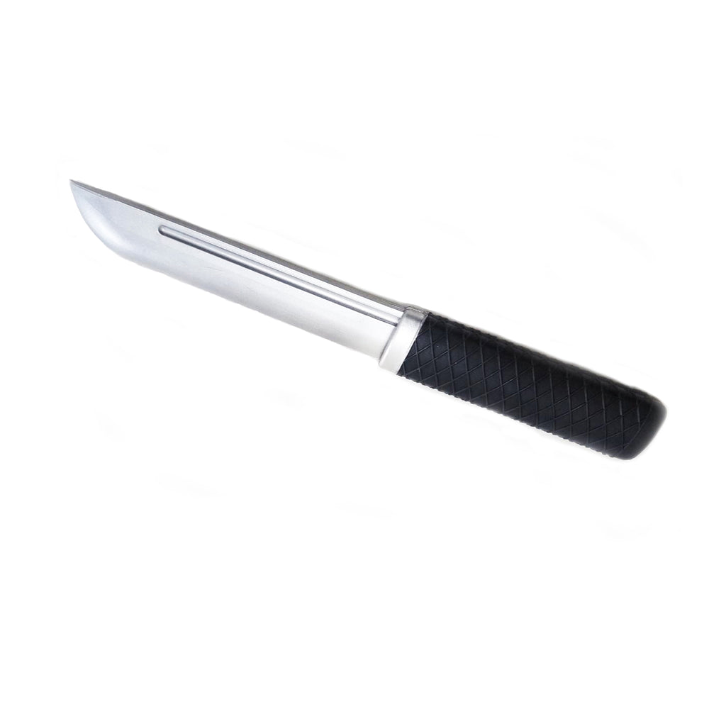 HCS Trainingsmesser Gummi schwarz/silber