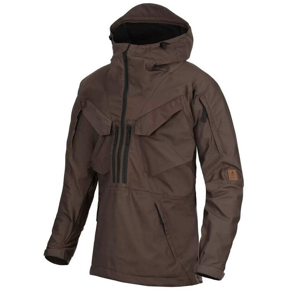 Helikon-Tex Pilgrim Bushcraft Anorak Jacket earth brown/ black