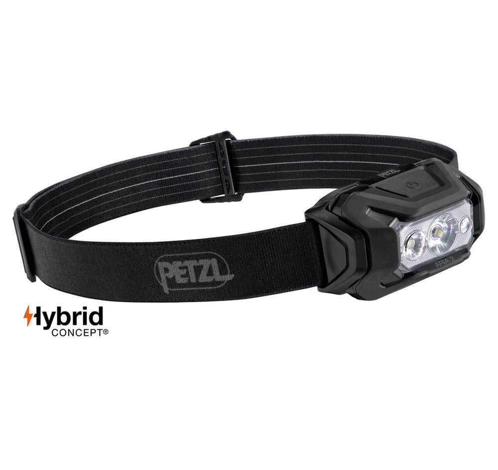 Petzl ARIA 2 RGB Stirnlampe 450 Lumen black