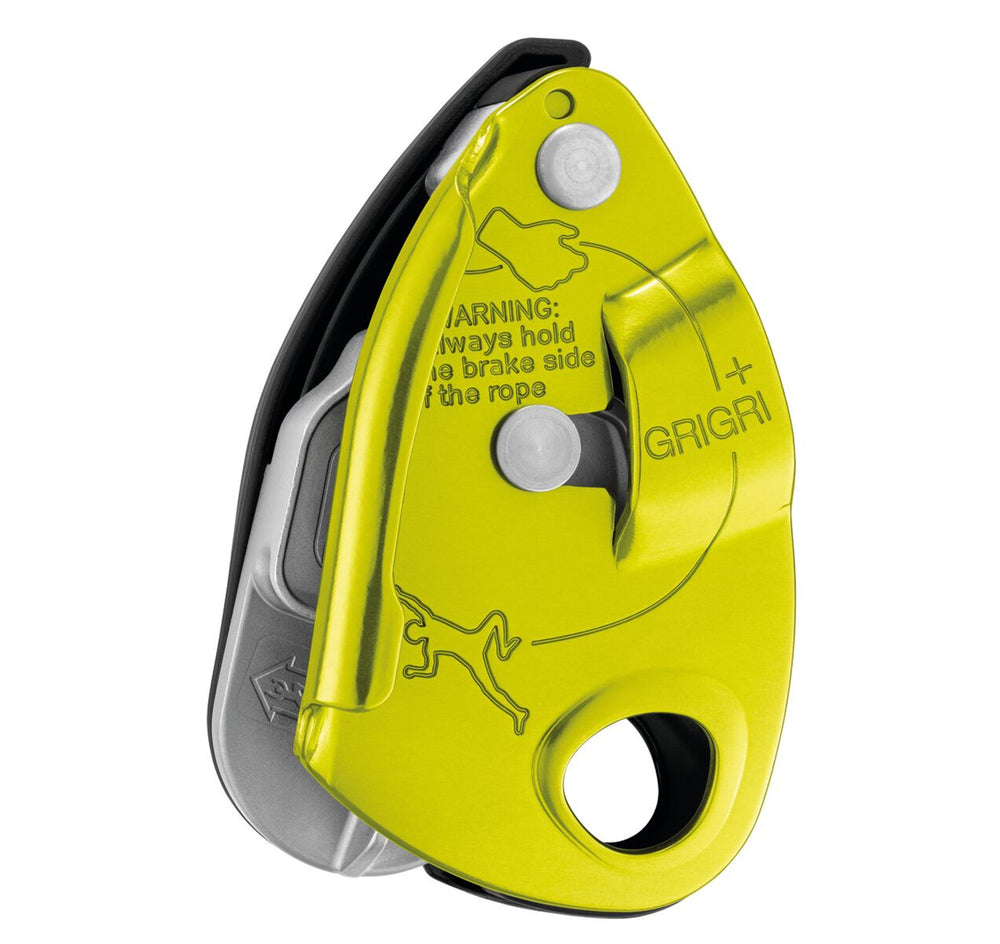 Petzl GriGri+ Sicherungsgerät yellow
