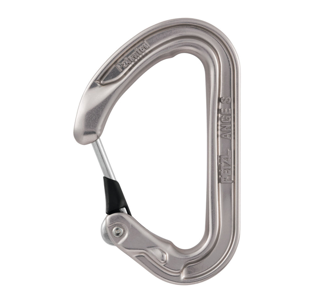 Petzl ANGE S Ultraleicht Karabiner light grey