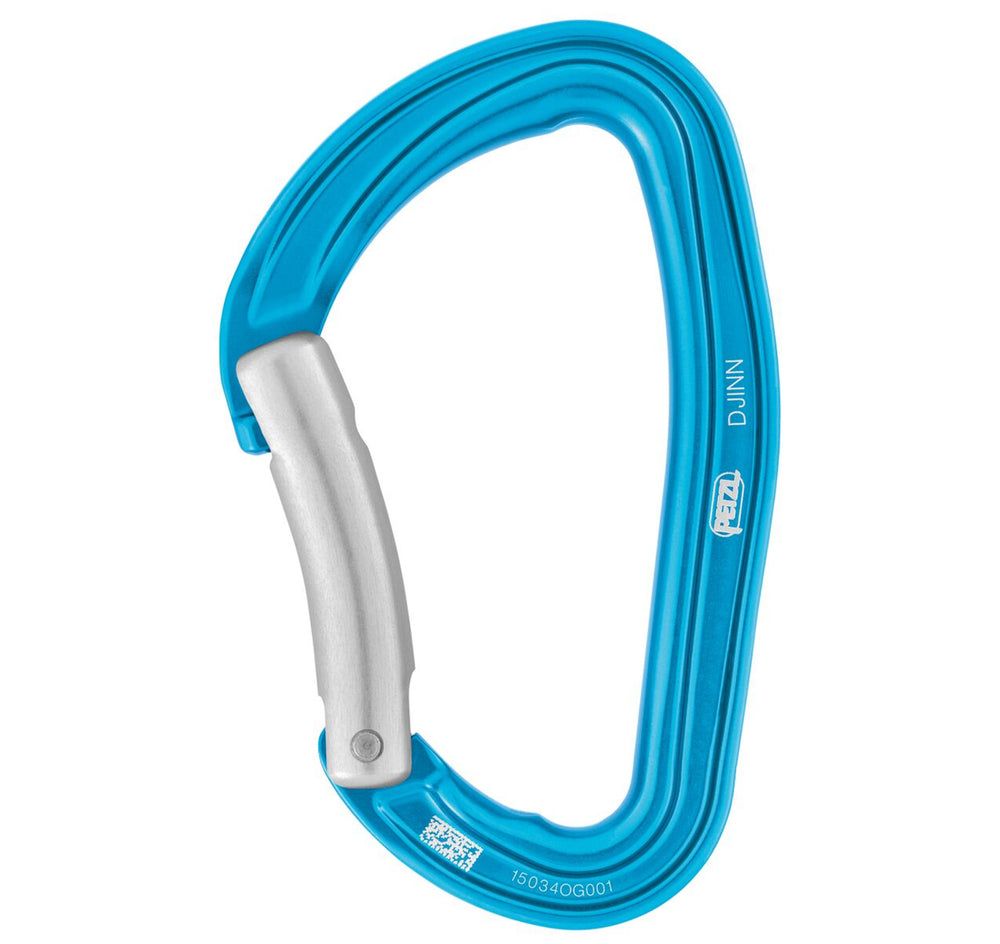Petzl DJINN Karabiner zum Felsklettern turquoise